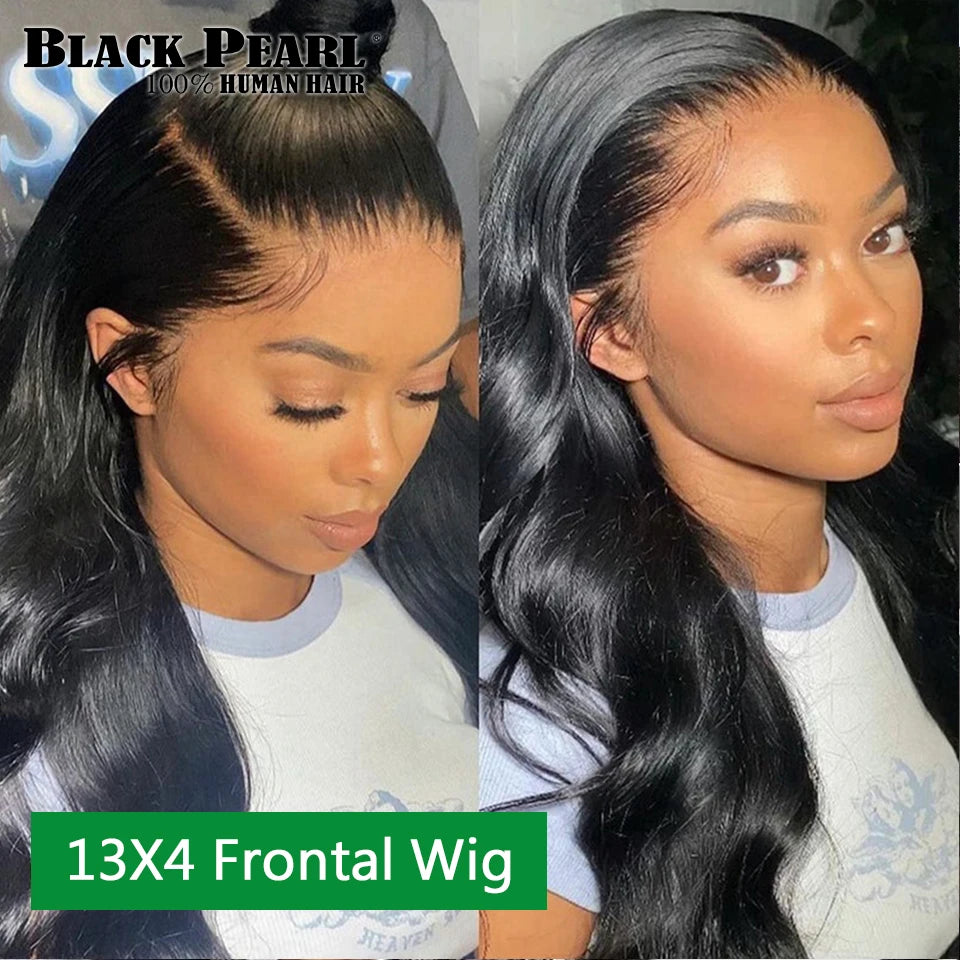 180% Body Wave Glueless Wig Human Hair  13x4 Lace Frontal