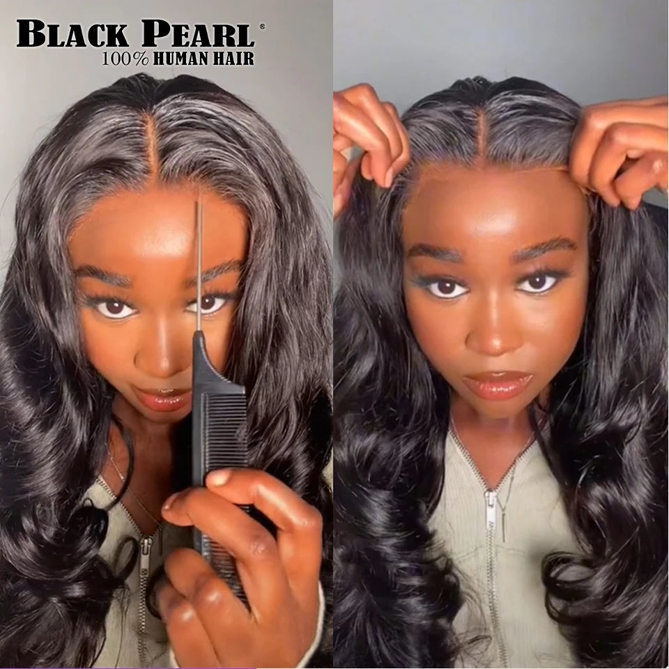 180% Body Wave Glueless Wig Human Hair  13x4 Lace Frontal