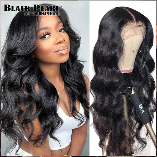 180% Body Wave Glueless Wig Human Hair  13x4 Lace Frontal